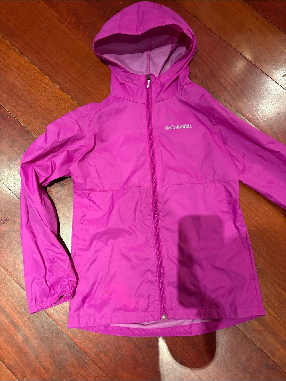 Columbia Girls' Hooded Shell Jacket- wind breaker